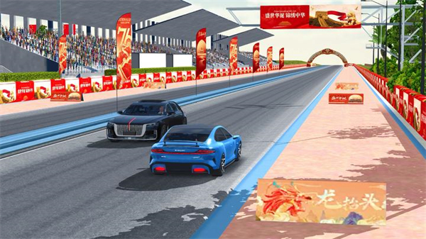 手动挡停车场红旗H9国风版