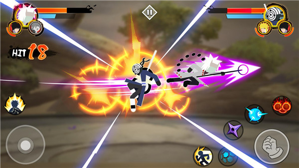 火柴人忍者大战3v3