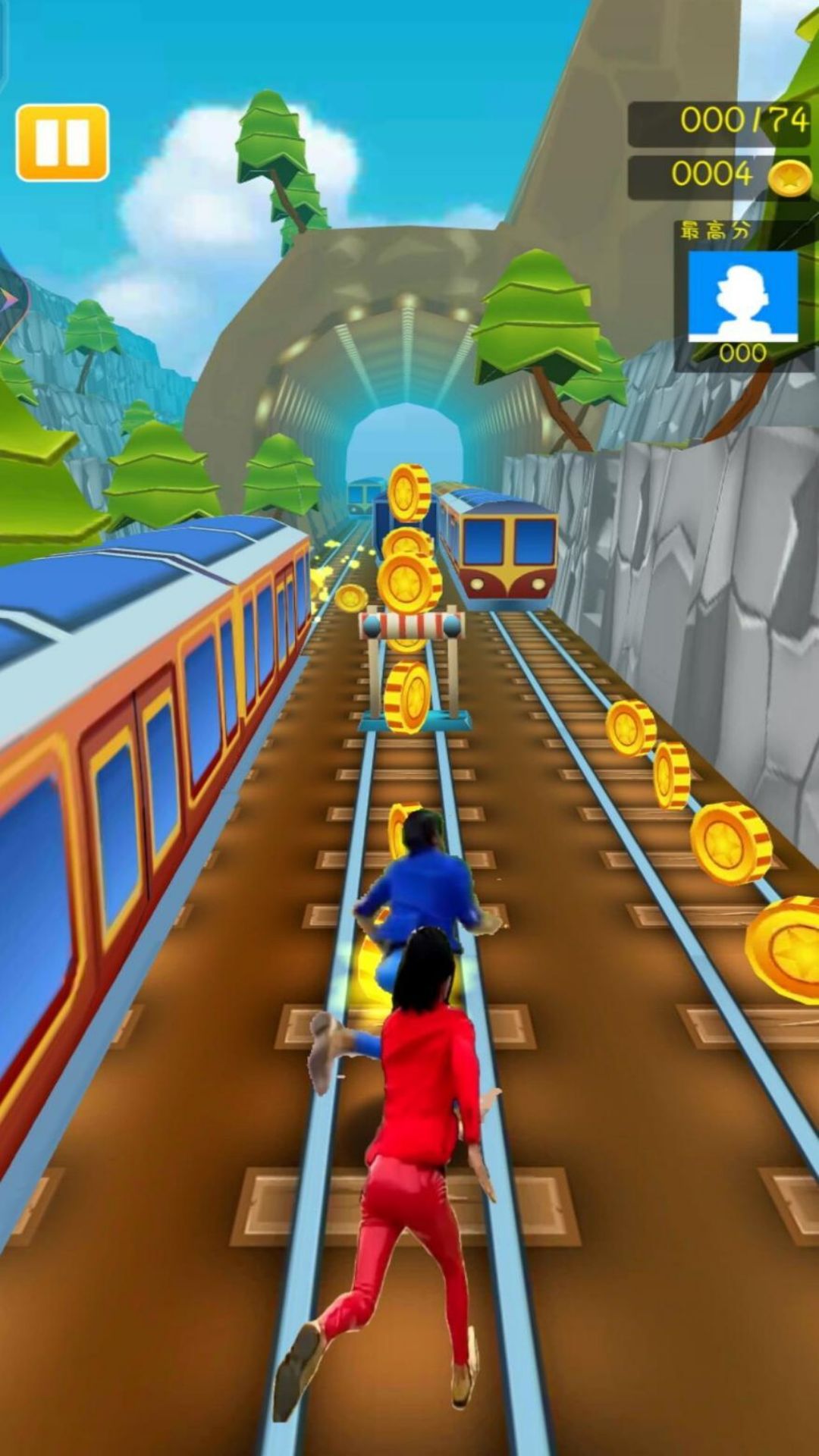 奔跑吧快乐出发蓝色妖姬跑酷免2025最新版