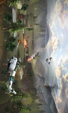 直升机空袭