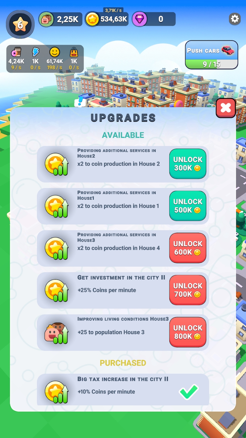 梦想之城闲置建造者