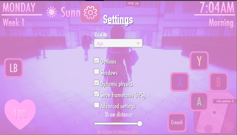 病娇模拟器我的前辈手机汉化版