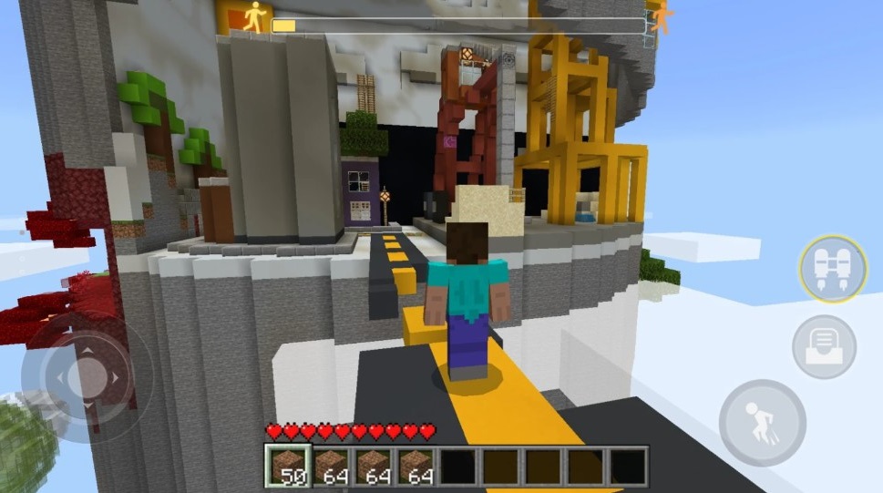 我的世界螺旋塔跑酷游戏中文最新版