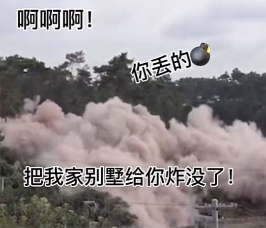 抖音你把我家别墅炸没了赔钱动态图表情包原图 v1.0