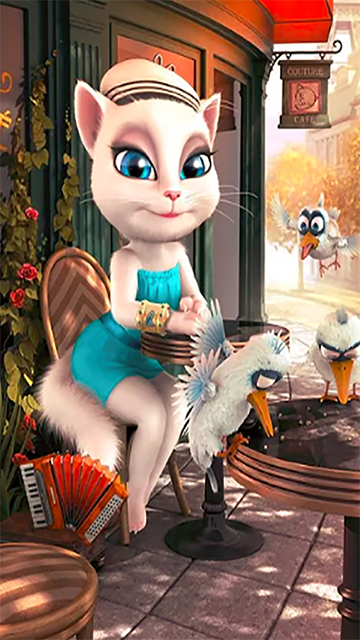 会说话的安吉拉游戏