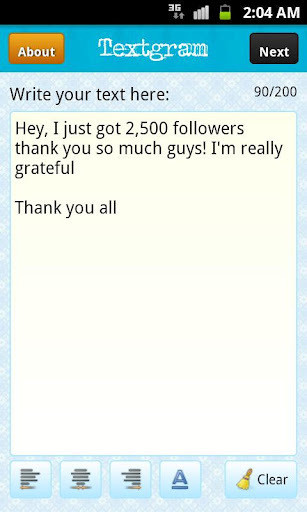 文字涂鸦工具 Textgram v3.4.6