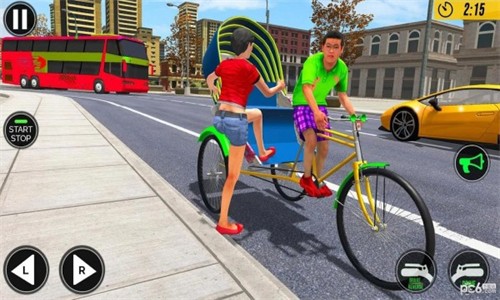 自行车人力车驾驶