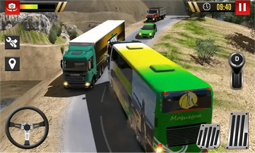 模拟驾驶大巴车