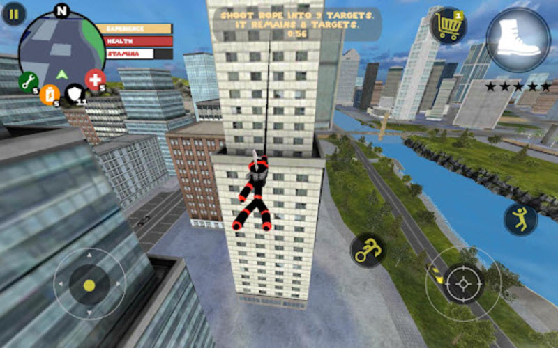 火柴人绳索英雄最新版