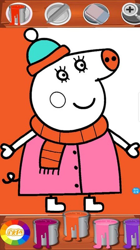 小猪佩奇涂鸦画本免费版