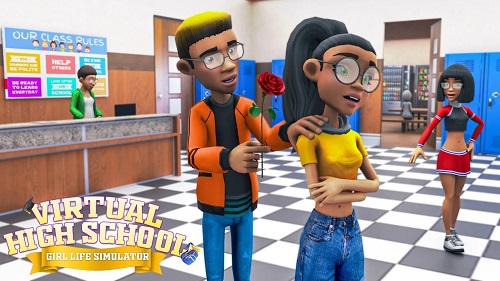 虚拟高中女生生活模拟器手游安卓版