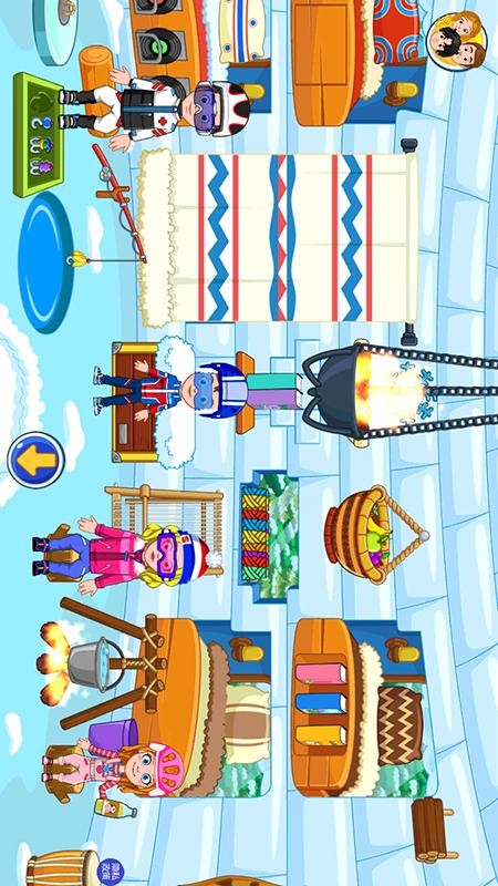 托卡迷你城市滑雪人