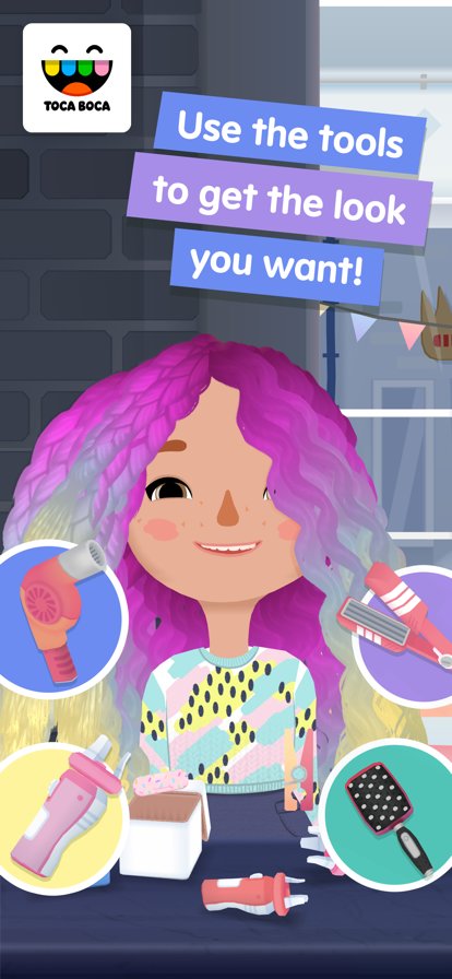 托卡美发沙龙3小游戏