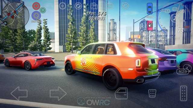 owrc开放世界赛车内置菜单