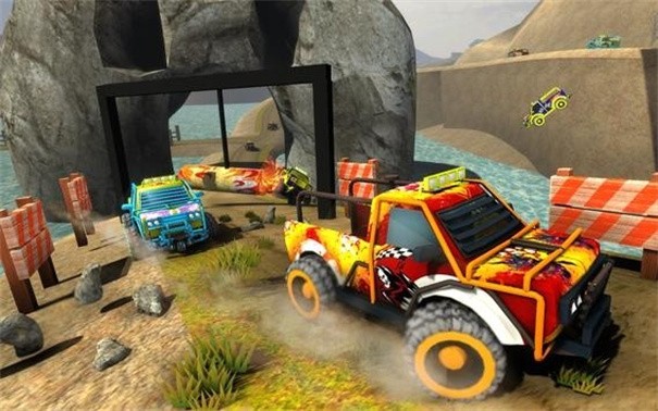越野吉普车特技模拟器