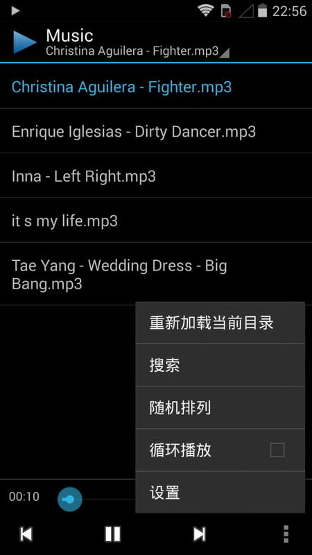 Clean Music Player简单音乐APP