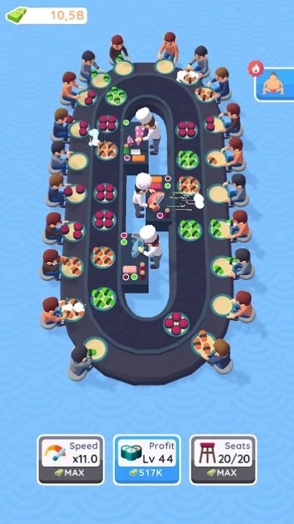 放置寿司吧3D安卓版下载