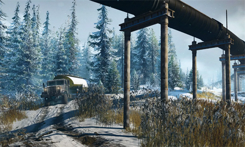 雪地奔驰解锁全部车辆