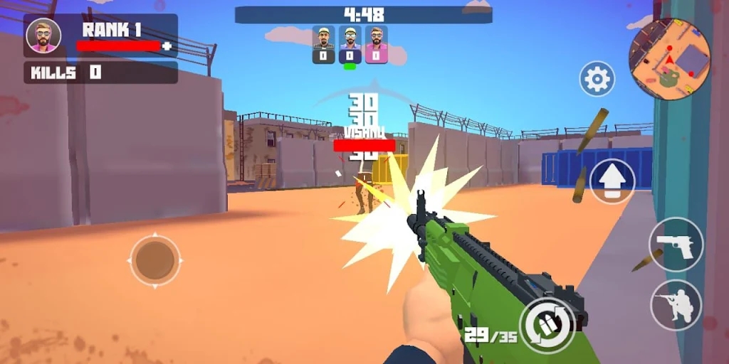 战争英雄射击任务游戏中文手机版（Battle Heroes）