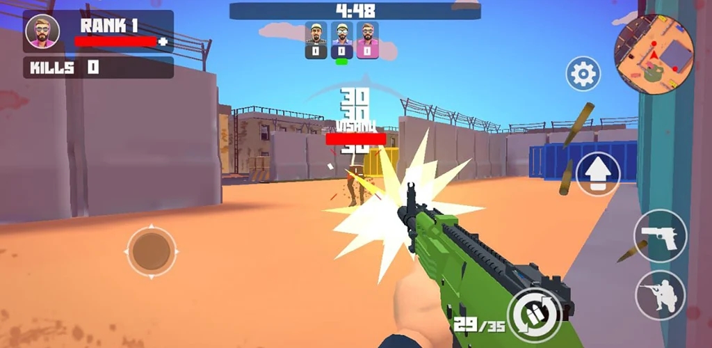 战争英雄射击任务游戏中文手机版（Battle Heroes）