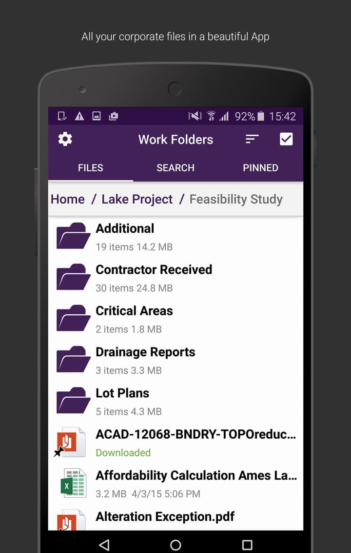 工作文件夹 Work Folders v2.1.0