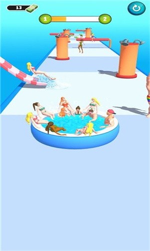 热水浴缸冲刺