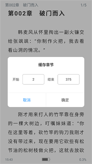 缓存小说3