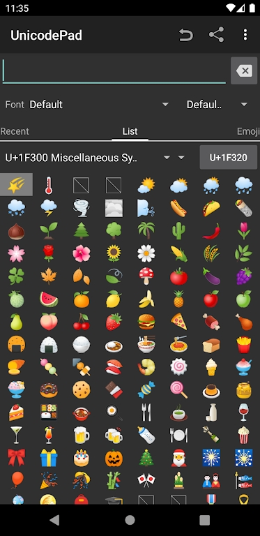 UnicodePad