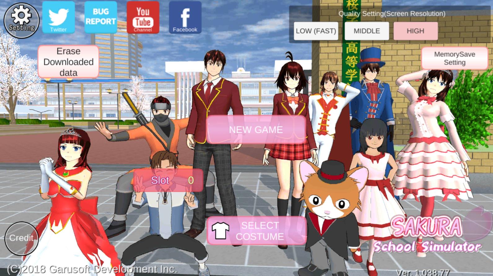 sakura school simulator最新版